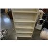 Image 2 : OVER 6FT TALL WHITE BOOKSHELF