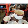 Image 2 : 2 ENAMELED POTS