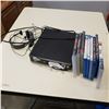 Image 1 : DVD PLAYER, 4 BLURAYS, PS3 GAMES, AND HEAD SET