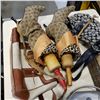 Image 4 : LOT OF PURSES, BOOTS, ROLLING PINS
