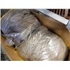 Image 3 : BOX OF BROWN WOOL YARN