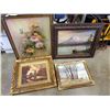 Image 1 : 4 OIL PAINTINGS ON CANVAS