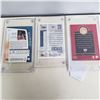 Image 2 : 3 MICHAEL JORDAN HARD CASED CARDS