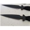 Image 2 : 3 THROWING KNIVES IN SHEATH