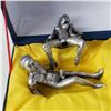 Image 2 : ADULT PEWTER FIGURES