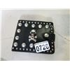 Image 1 : LEATHER LOOK STUDDED WALLET