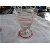 Image 2 : PINK GLASS DECANTER SET