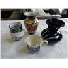 Image 1 : POTTERY AND CERAMIC VASES AND MUG