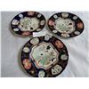 Image 1 : 3 ANTIQUE MASONS IRONSTONE PLATES HAND PAINTED