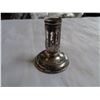 Image 3 : 2 STERLING BASE CANDLE HOLDERS AND CLOISONNE PENGUIN