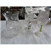 Image 3 : ETCHED GLASS CUP AND VASE AND ART GLASS VASE