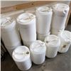 Image 1 : LOT OF PLASTIC JUGS SOME WITH CAPS AND SPIGOTS