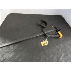 STORE RETURN (AS IS):  TOLSEN 12"/300 MM QUICK RATCHET BAR CLAMP