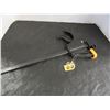 Image 1 : STORE RETURN (AS IS):  TOLSEN 12"/300 MM QUICK RATCHET BAR CLAMP