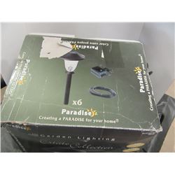 STORE RETURNS (AS IS):  ESTATE COLLECTION LOW VOLTAGE GARDEN LIGHTING