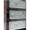 Image 2 : 1954 STOCK SHEET LAST OF CANADA $1 BILLS