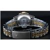 Image 3 : Rolex Ladies 2 Tone 18K Gold Bezel Blue MOP Diamond & Sapphire Datejust Wriswatc