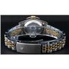 Image 5 : Rolex Ladies 2 Tone 18K Gold Bezel Blue MOP Diamond & Sapphire Datejust Wriswatc