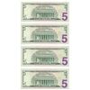 Image 4 : (10) Consecutive 2006 $5 FRN Star Notes CHCU