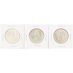 Set of (3) 1935 Arkansas Centennial Commemorative Half Dollar Coins