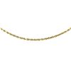 Image 2 : Twenty Inch Rope Chain - 14KT Yellow Gold