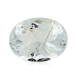 4.42 ct.Natural Oval Cut Aquamarine