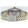 Image 5 : Rolex Mens 2 Tone 14K Champagne Linen Index 36MM Datejust Wristwatch With Rolex