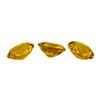 Image 2 : 13.93 ctw.Natural Round Cut Citrine Quartz Parcel of Three