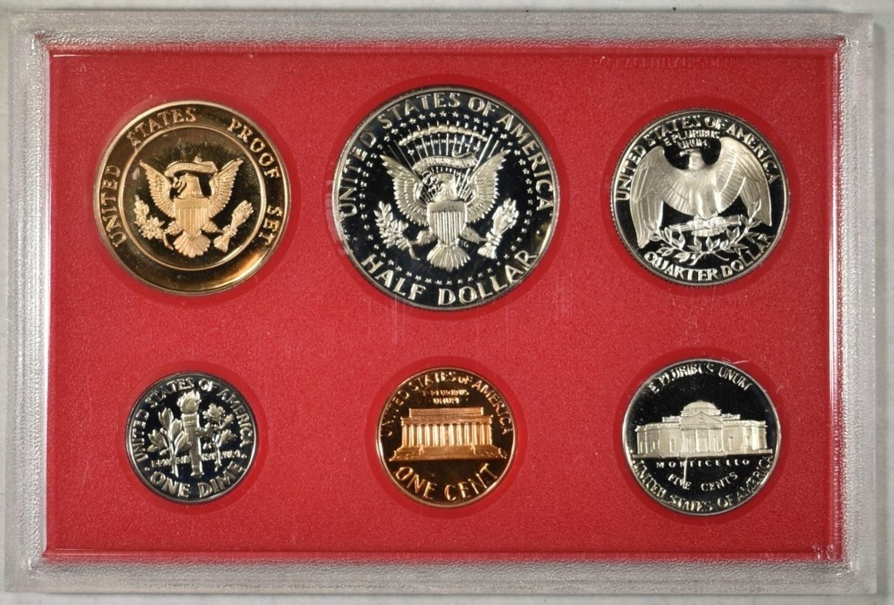 201982 U.S. MINT PROOF SETS ORIG PACKAGING