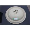 Image 1 : Stoneware Crock Lid 20" Diameter