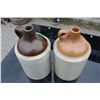 Image 2 : 2X THE MONEY - Stoneware Jugs 12.5" T