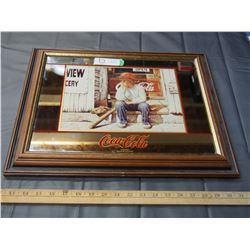 Framed Coca Cola Picture