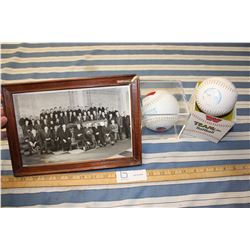 Display Baseball, Softball and Vintage Picture