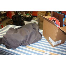 BBQ Cover and Box of Gift Bags