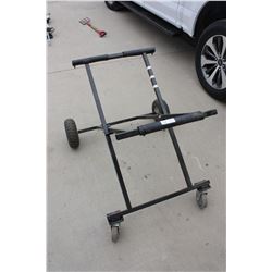 Stand on Wheels 34" by 28" by 31.5" T