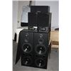 Image 2 : 3 Warfedale Speakers and 2 Abstract Tower Speakers 40" T
