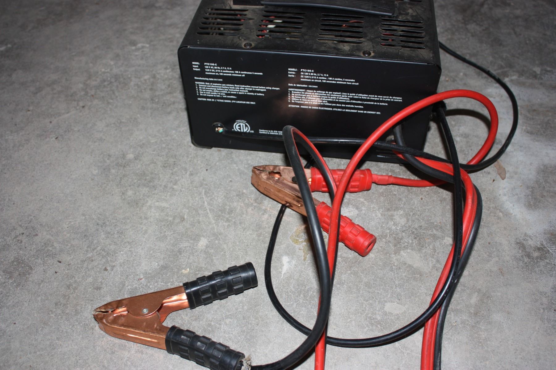 Motor Master Quick Start Booster with Cables