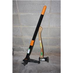 Axe and Weed Puller
