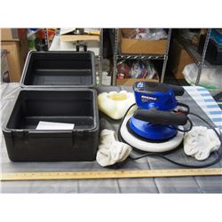 Simoniz 10" and Random Orbit Polisher/Waxer with Case (Both Working)
