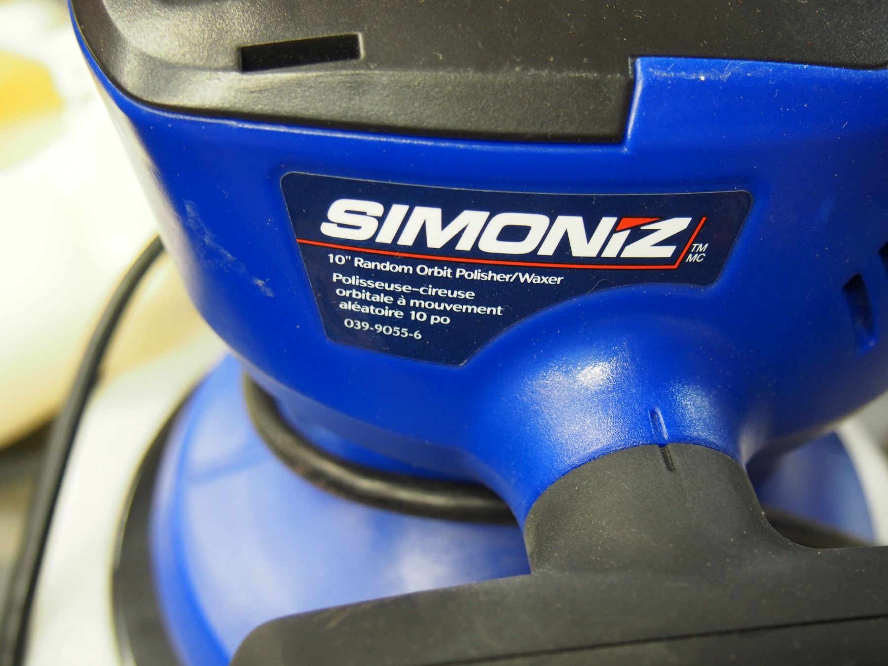 Simoniz 10" and Random Orbit Polisher/Waxer with Case (Both Working)