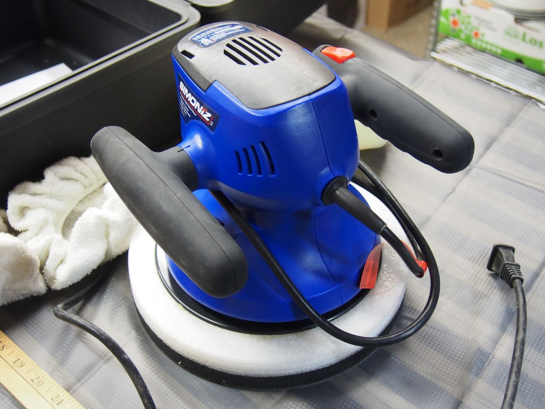 Simoniz 10" and Random Orbit Polisher/Waxer with Case (Both Working)