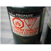 Image 2 : 3X THE MONEY - 1.02 LB Propane Tanks (FULL/NEW)