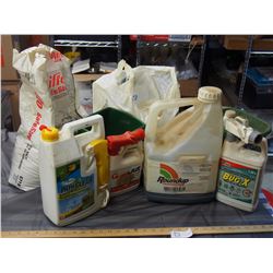 Roundup, Garden Chemicals, Softner Salt, Grass Fertilizer and Spreaders
