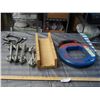 Image 1 : C Clamps, Clothing Line Spacers and Steel Fish Tape