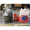 Image 1 : Plumbing Antifreeze, Fuel stabilizer and O W-20 Synthetic Oil (1/2 to 3/4 Full)