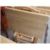 Image 3 : Wooden TV Trays (4) 19" by 14.5"