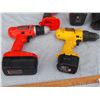 Image 8 : Mixed lot of Cordless Drills and Batteries