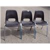 Image 1 : 3X THE MONEY - Plastic Stacking Chairs