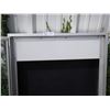 Image 5 : Metal Display Cabinet (36" T by 24.5" W by 6" Deep) Glass Front