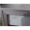 Image 6 : Metal Display Cabinet (36" T by 24.5" W by 6" Deep) Glass Front